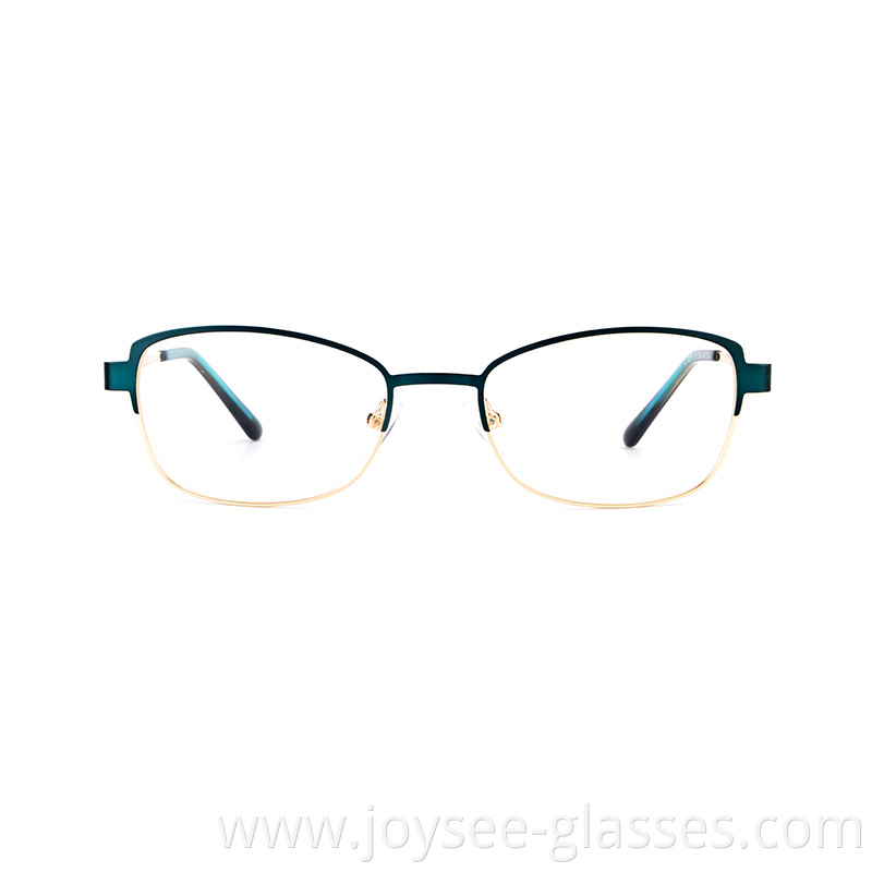 Half Rim Metal Glasses 7